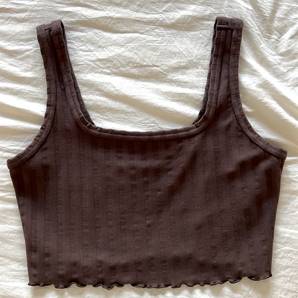 NWT Aerie Offline Matching Set - Brown - Picture 5 of 7
